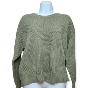 Est. 1946 Olive Green loose fitting sweater in size XL, pre-owned